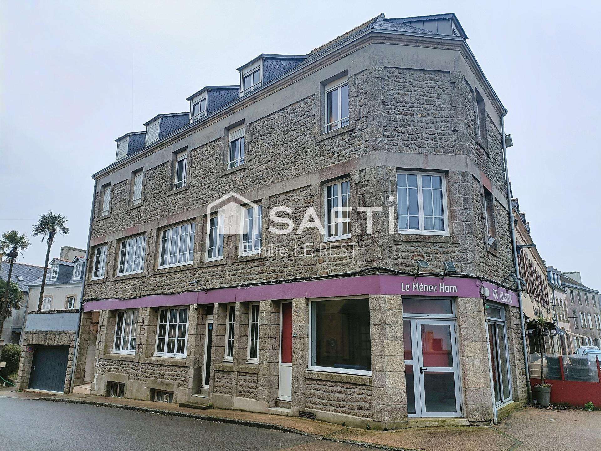 Vente local commercial 227m² au cœur de Plomodiern