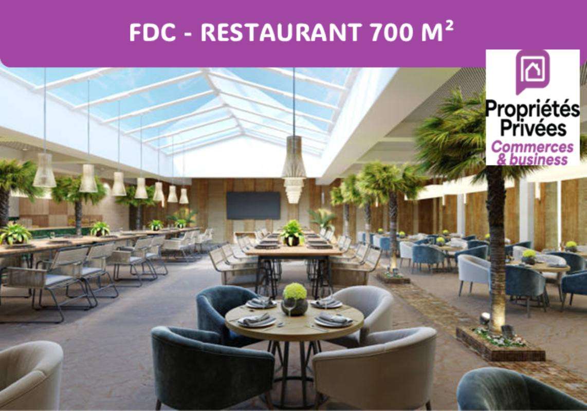 Vente restaurant de 700m² grande terrasse à Evreux