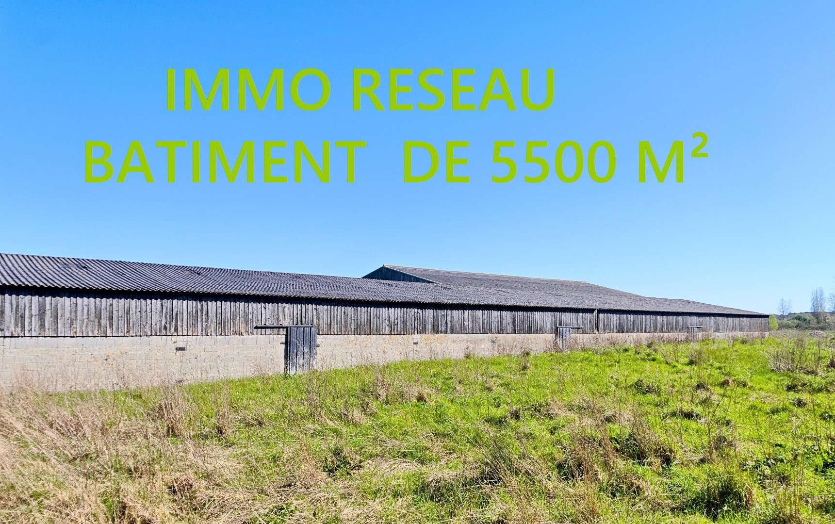 Vente 3 bâtiments agricoles à St Hilaire de Riez