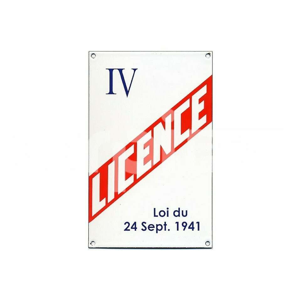 Vente licence IV à Montluçon