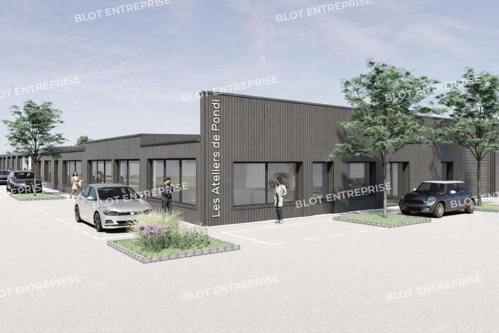 A vendre bureaux 1200m² divisibles à Pontivy D768