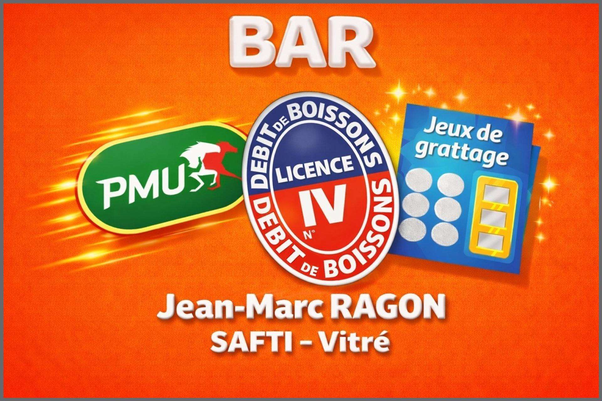 Vente bar PMU Jeux de grattage à Vitré centre