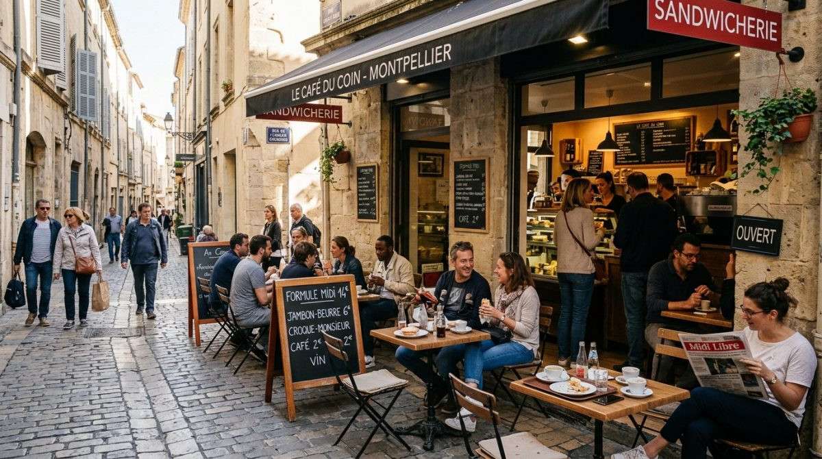 Cède FDC café sandwicherie empl N°1 à Montpellier