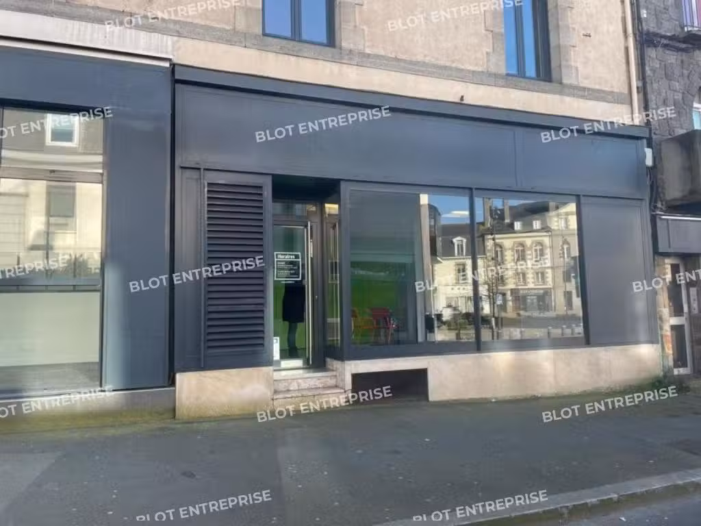 A vendre bureau commercial de 52m² à Saint-Brieuc