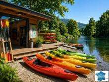 Vente PME / PMI location de canoës en Ardèche