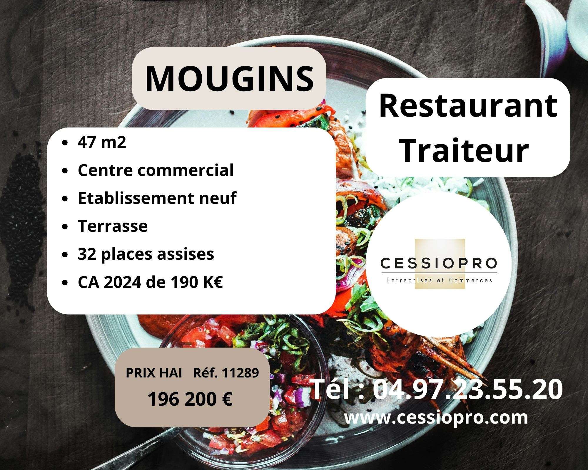 AV restaurant traiteur centre commercial Mougins