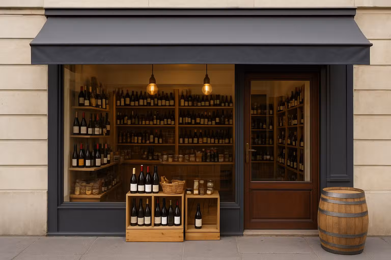 Vente caviste emplacement N°1 Batignolles
