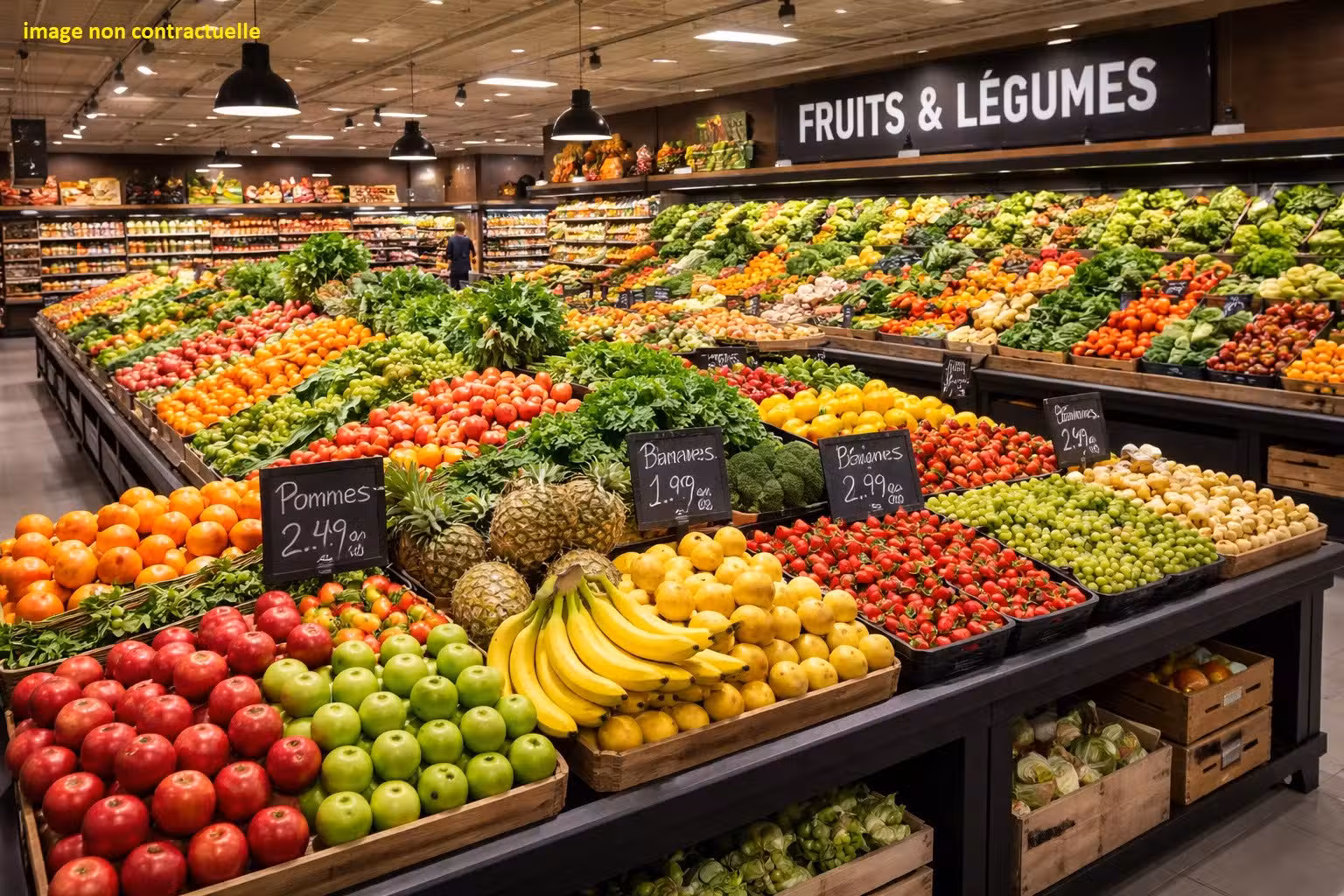 Vente fonds supermarché enseigne nationale 92100