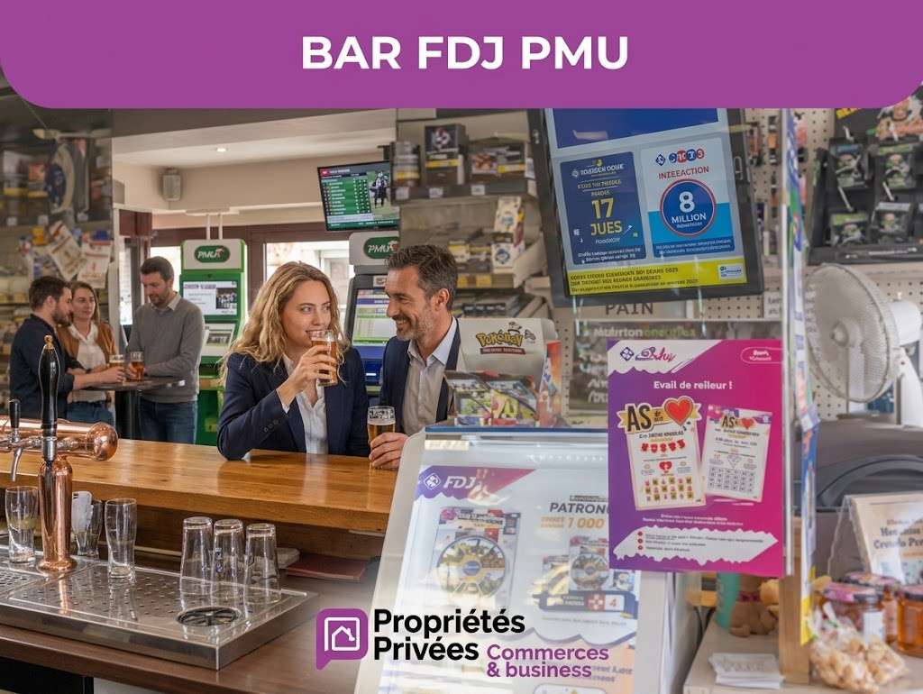 Av bar FDJ PMU avec logement secteur Valenciennes