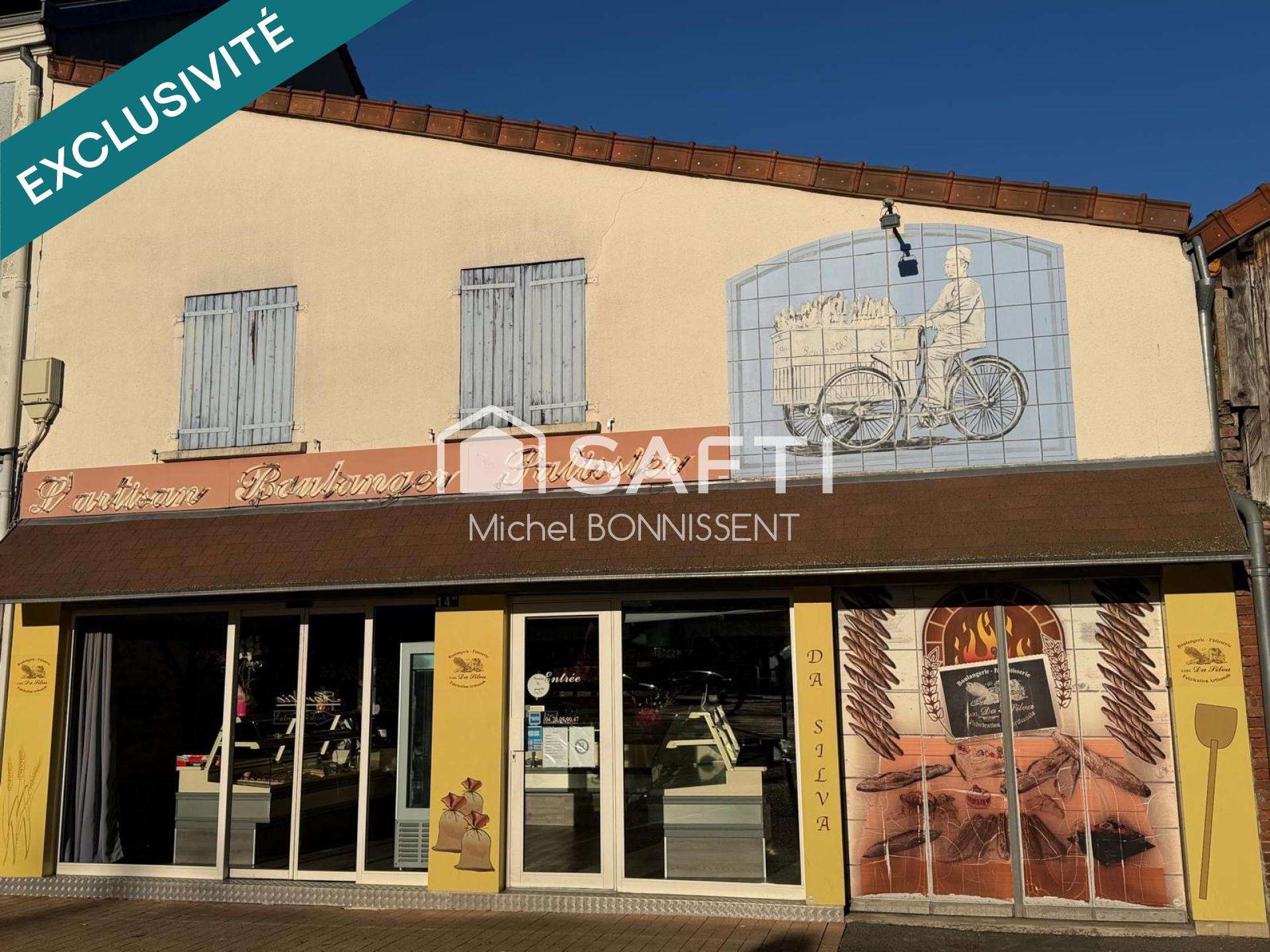 Vente immeuble commercial 310m² à Montluçon centre