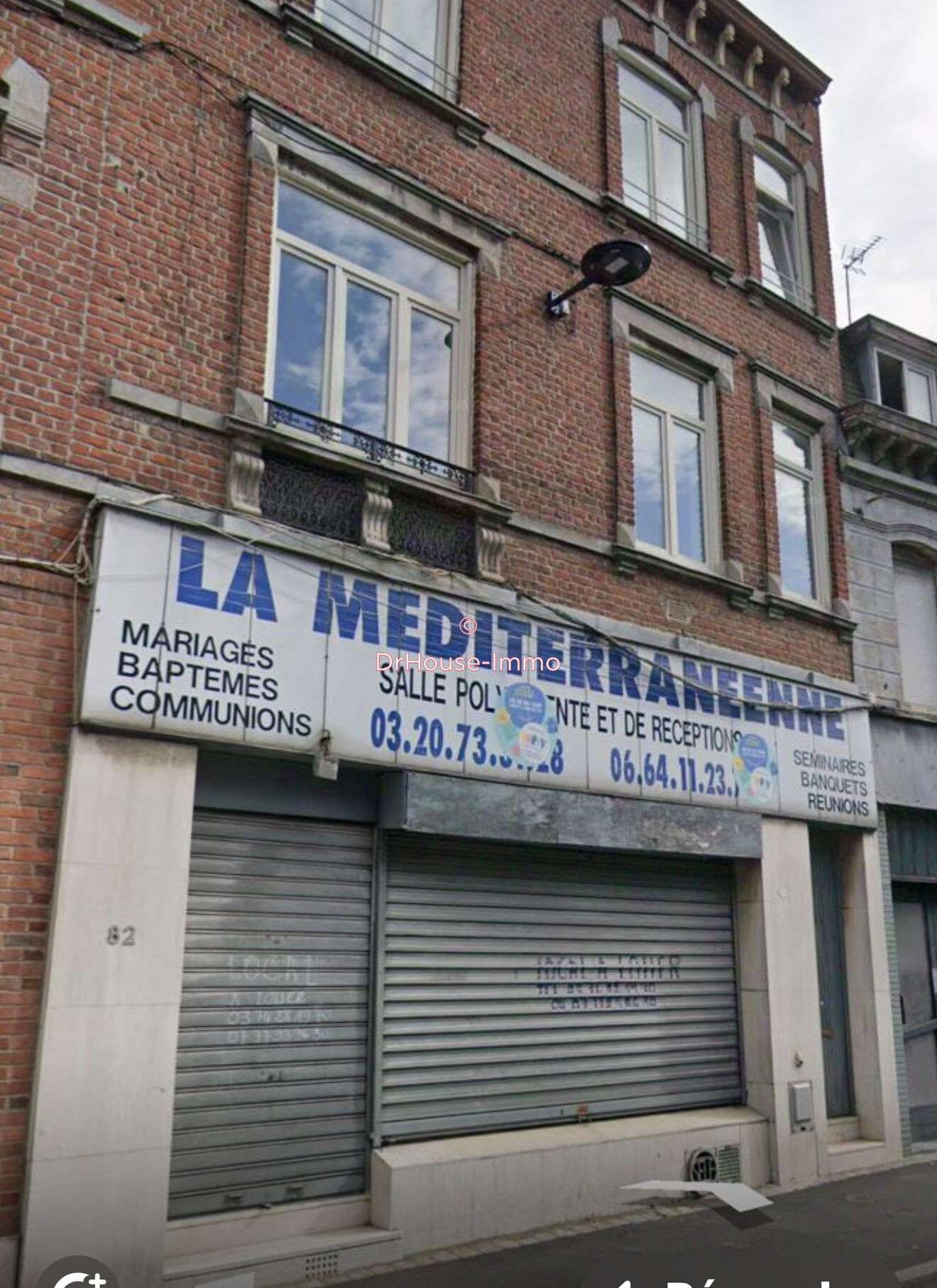 Local 390m² à louer à Roubaix Rue de Mouvaux