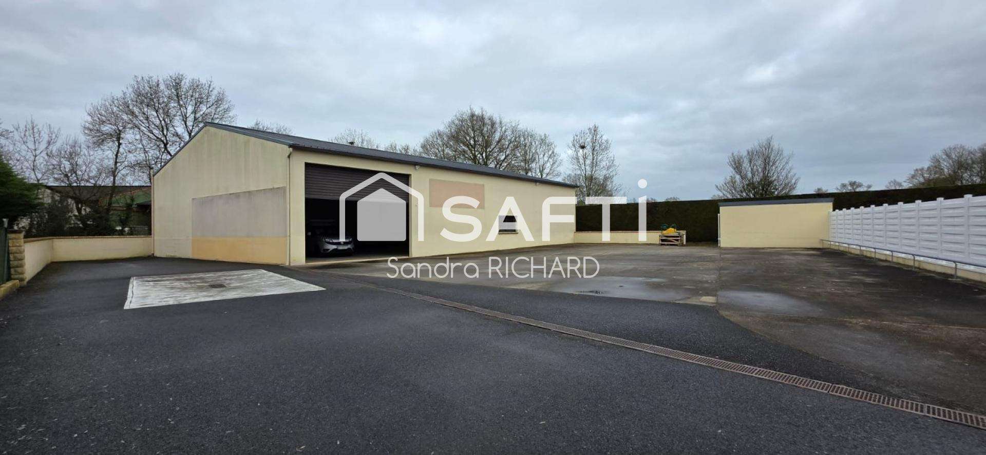 Vente espace idéal stockage de 300m² à Saffré