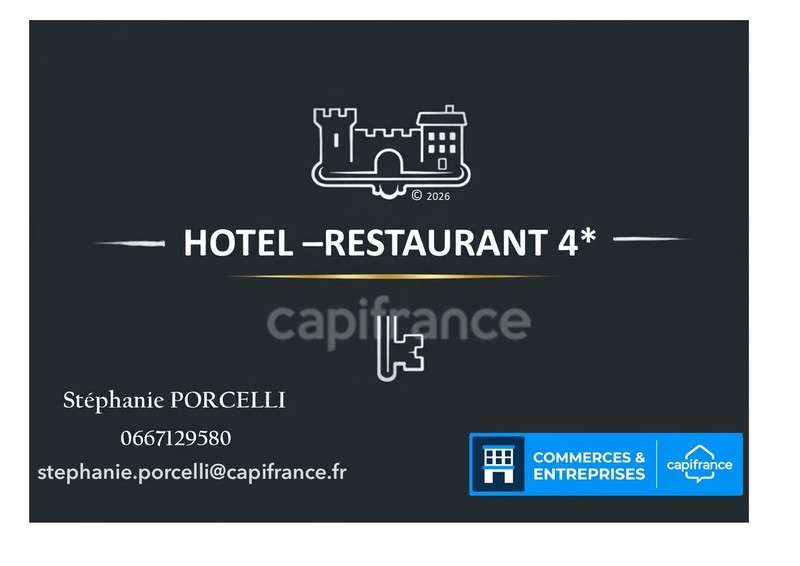 Murs hôtel restaurant 2073m² à vendre Jonzac (17)