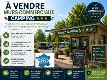 Vente murs commerciaux camping en Ardèche