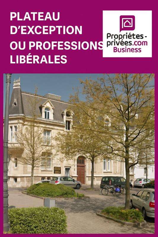 Vente bureaux 152m² R+2 immeuble bourgeois à Reims