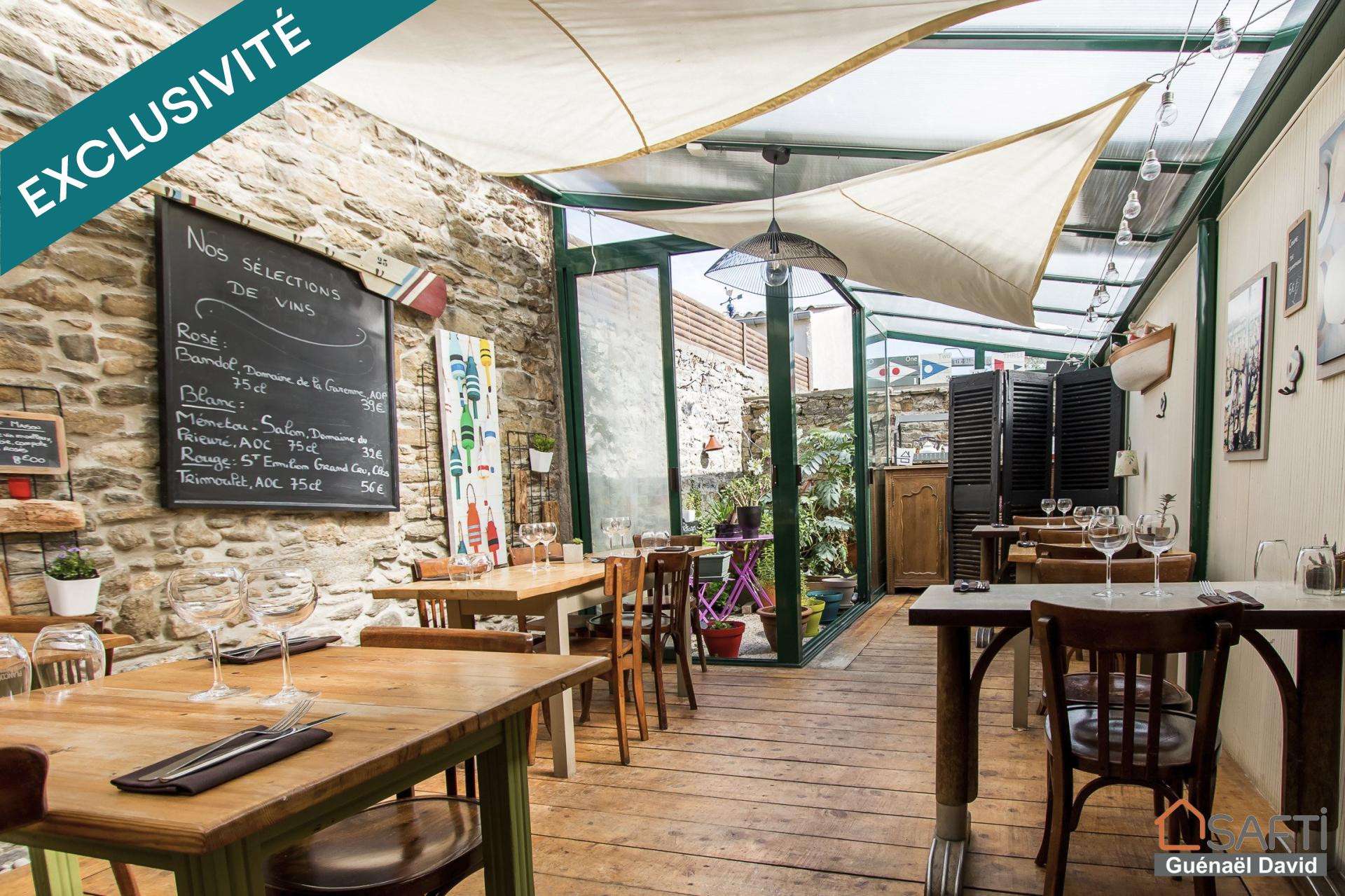 AV bistrot créatif 60 couverts proche mer Roscoff