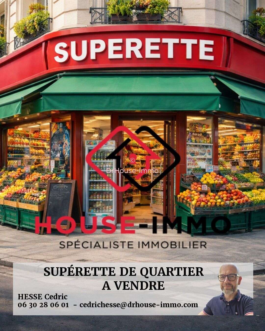 Supérette à vendre sur emplacement N1 à Nantes