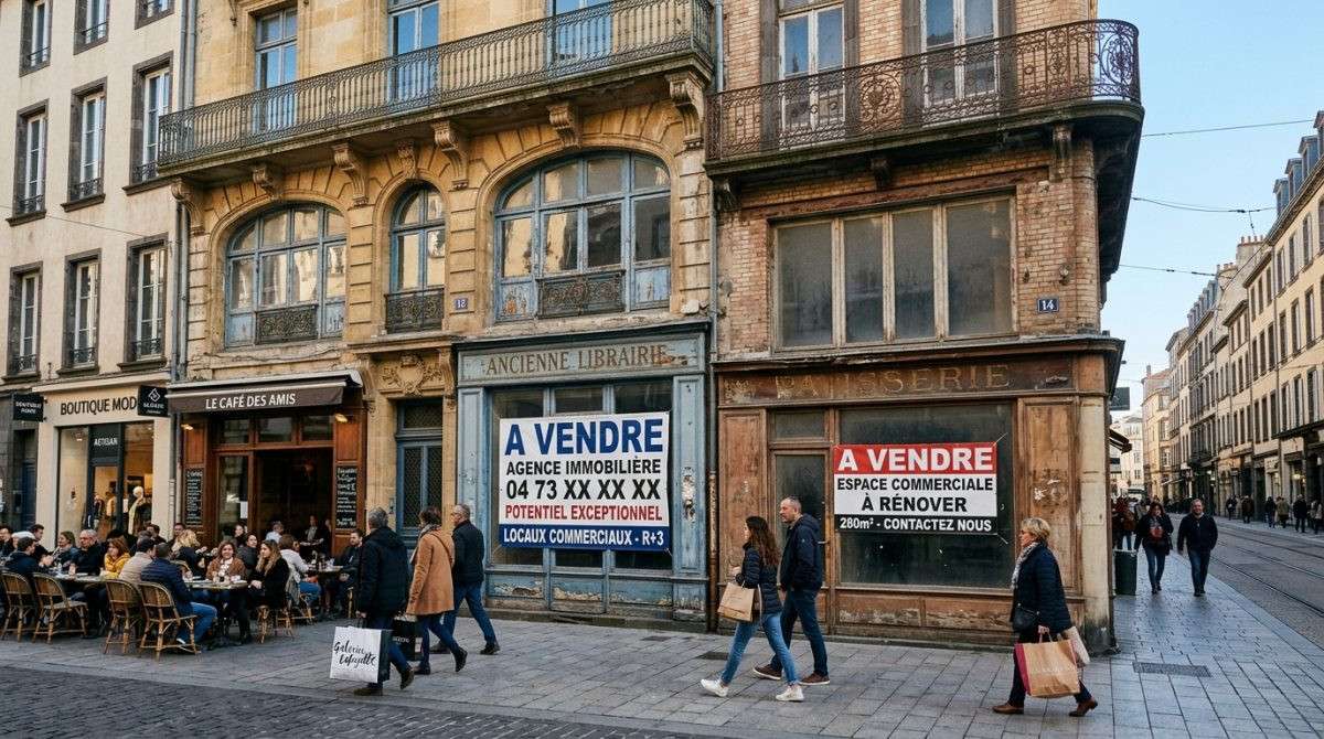 AV Murs Libres 150m² ultra centre Clermont-Ferrand