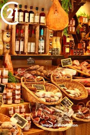 Vente épicerie fine rue très commerçante Perpignan