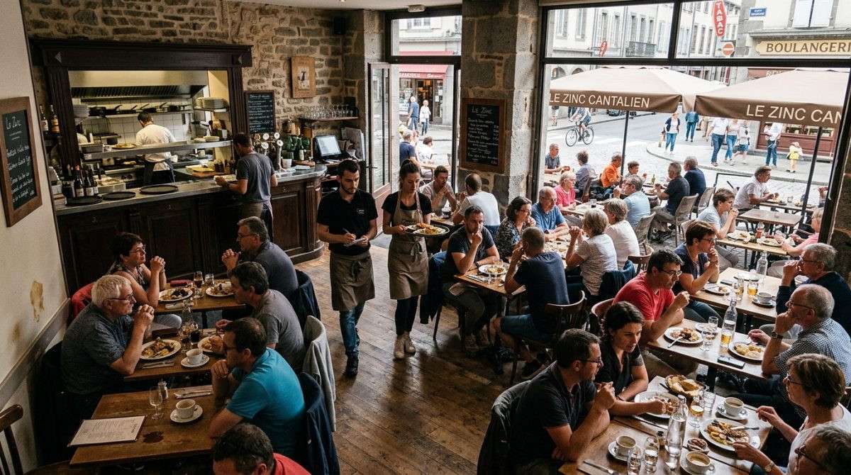 A vendre bar brasserie dans ville dynamique Cantal