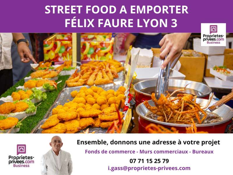 Opportunité rare street food à emporter à Lyon