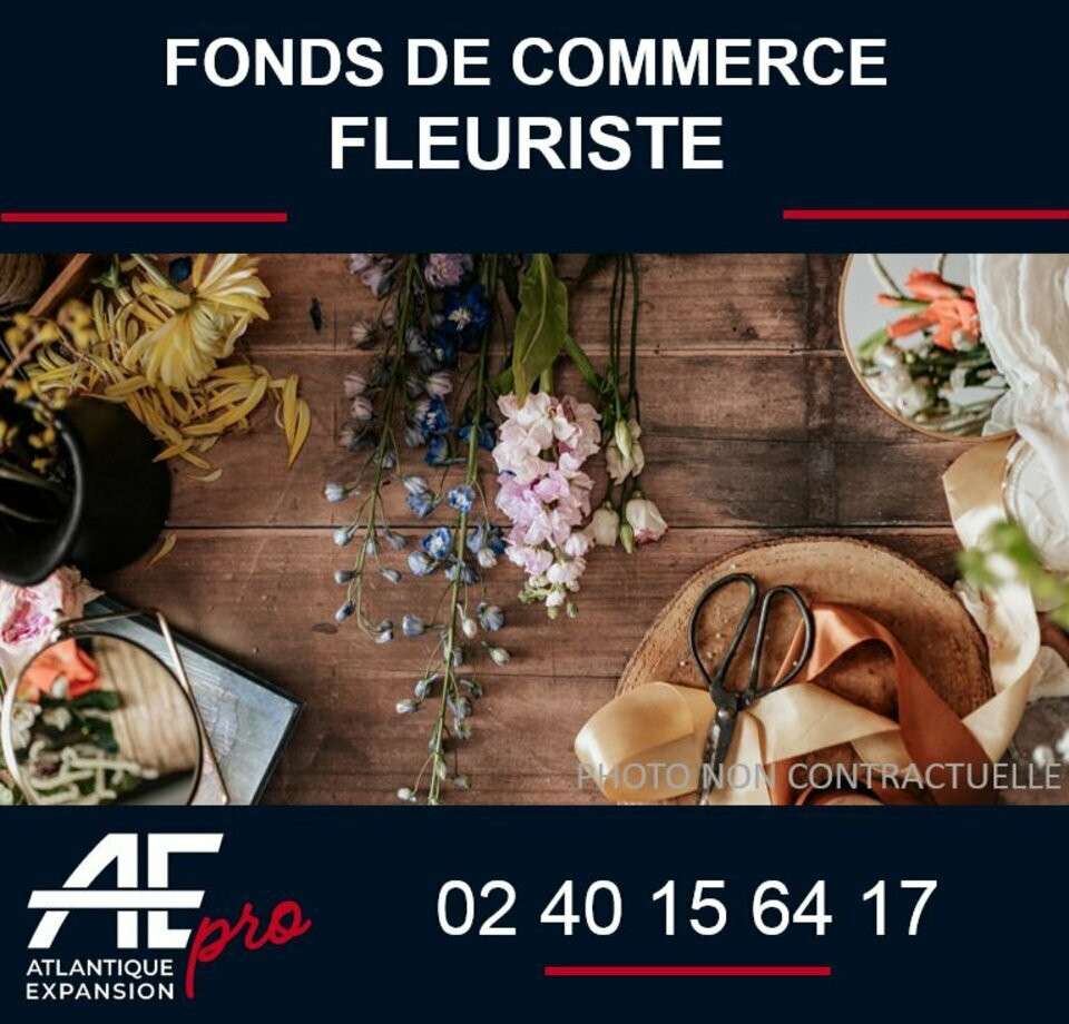 FDC fleuriste à vendre en entrée de Saint Nazaire