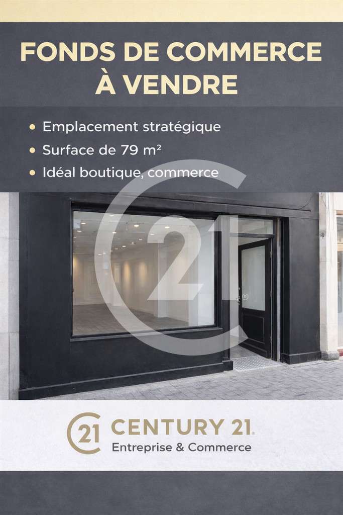 Vente local commercial 28m² à Valence centre ville