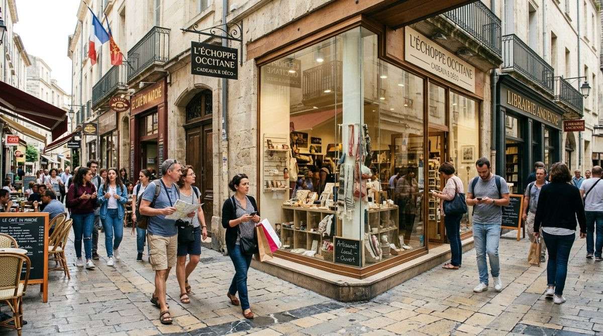 DAB belle boutique 70m² Montpellier centre Ecusson
