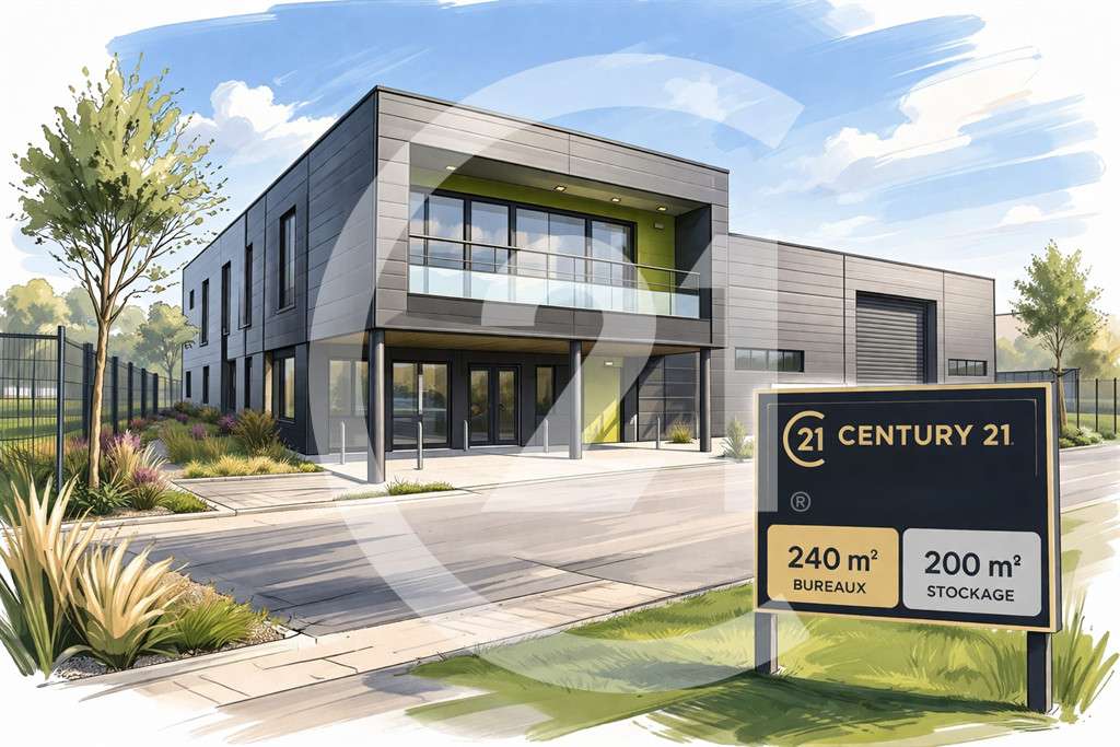 A louer bâtiment activité 470m² Guilherand Granges