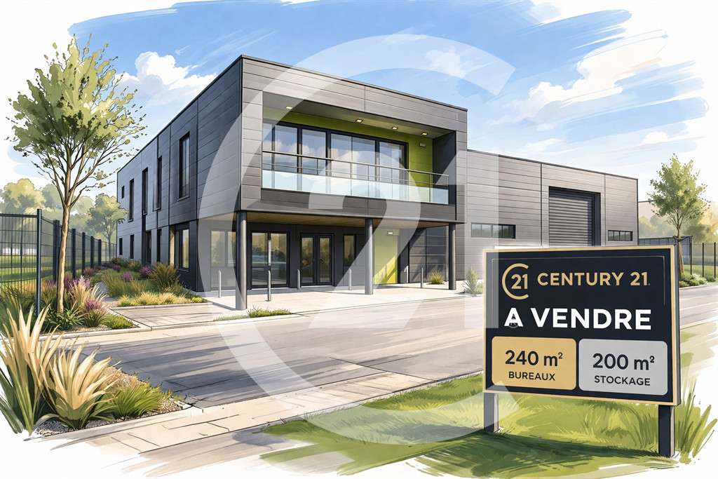 Vente bâtiment d'activité 470m² Guilherand Granges