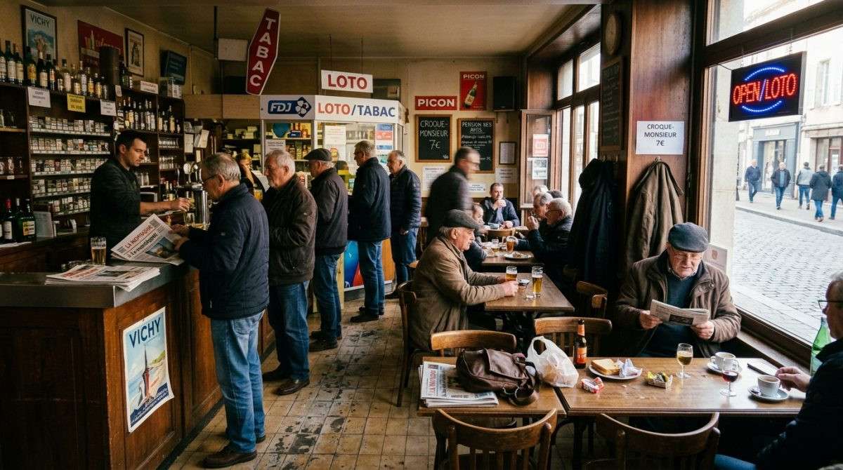 A vendre bar tabac FDJ petite restauration à Vichy