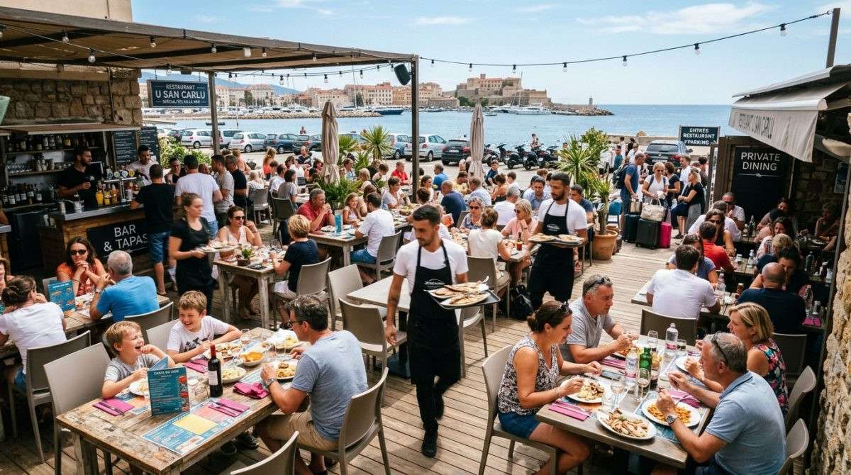 Location gérance restaurant bord de mer Ajaccio
