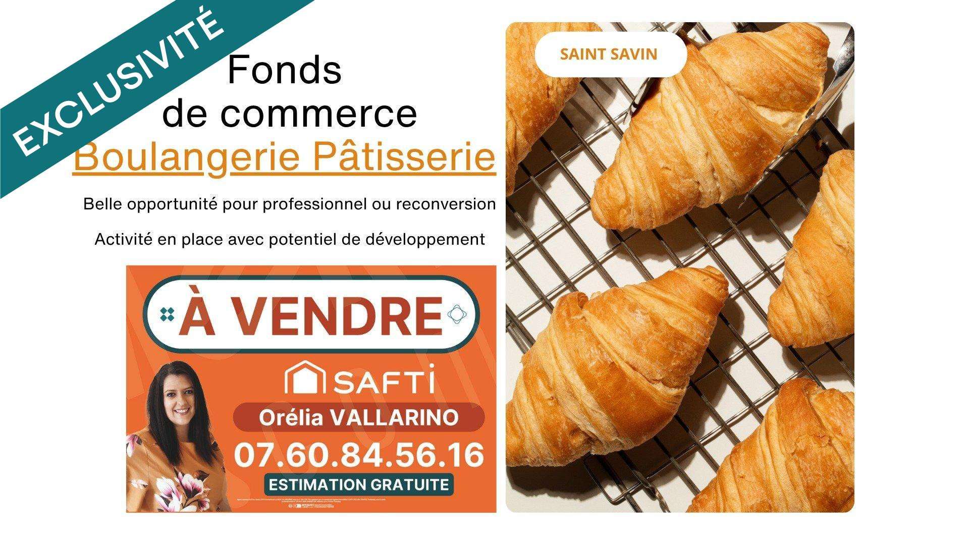 Vente FDC boulangerie pâtisserie à Saint-Savin