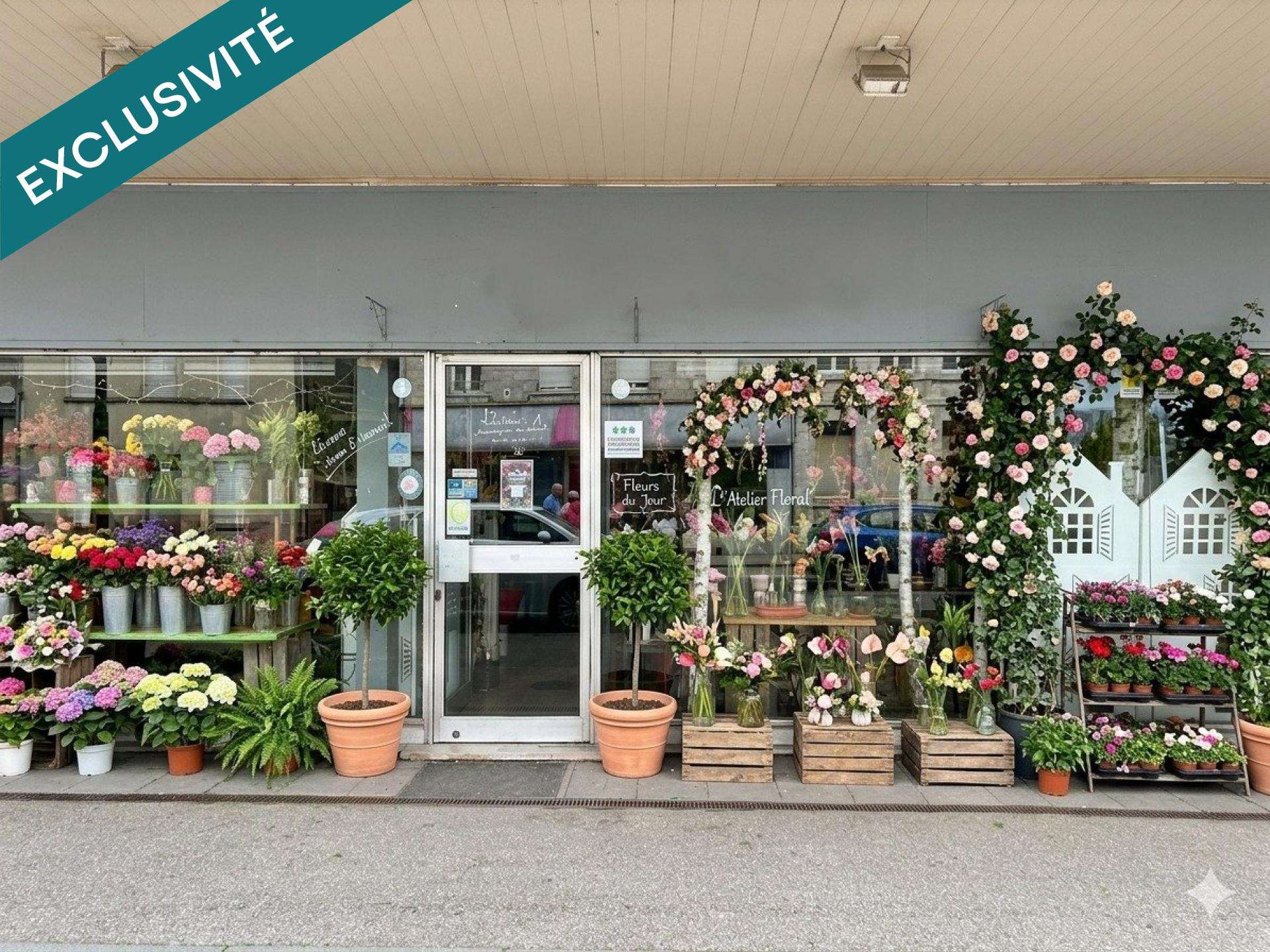 Vente FDC fleuriste axe très passant à Origny
