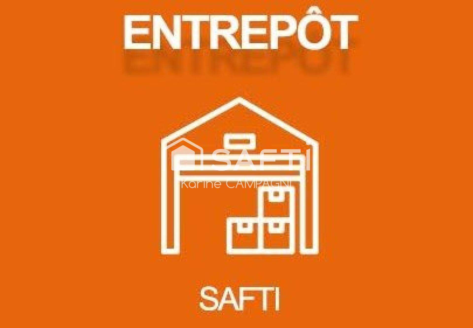 Vente bureaux + entrepôt de 1009m² en ZA le Thor