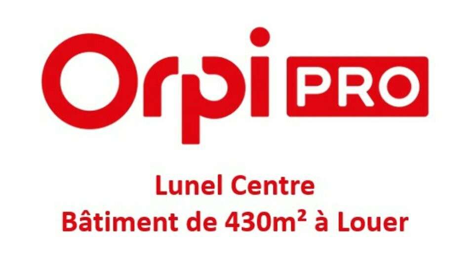 Local de 430m² à louer au centre de Lunel