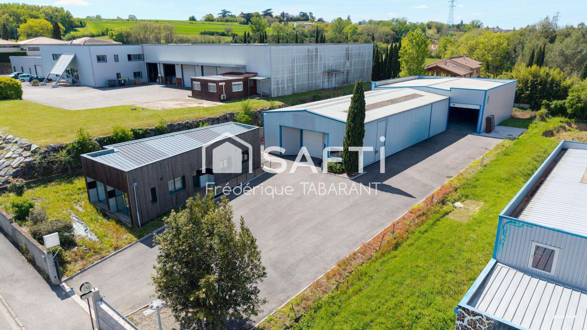 AV entrepôt bureaux 670m² ZA dynamique Mondouzil