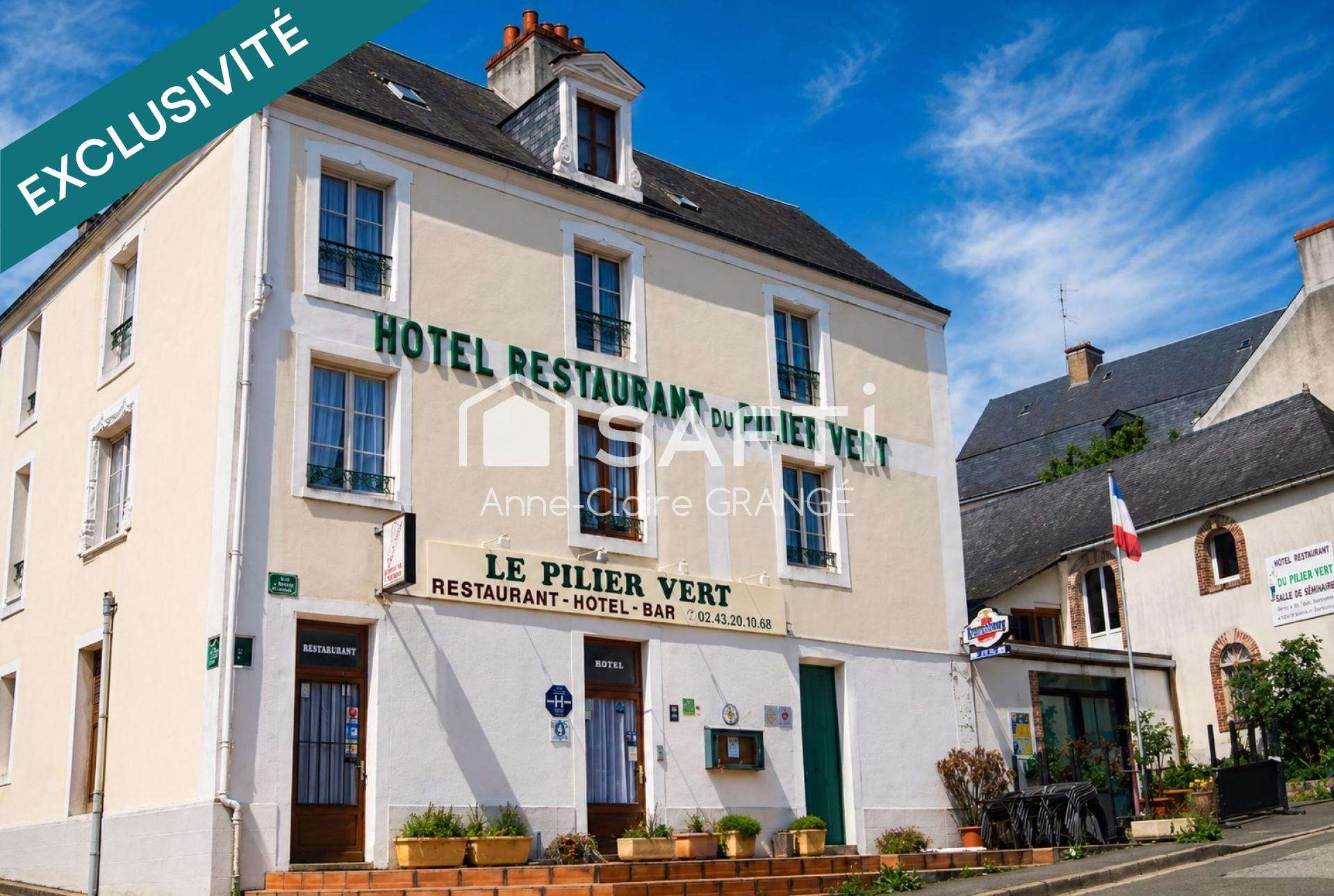 Cède lieu emblématique 400m² à Sillé-le-Guillaume