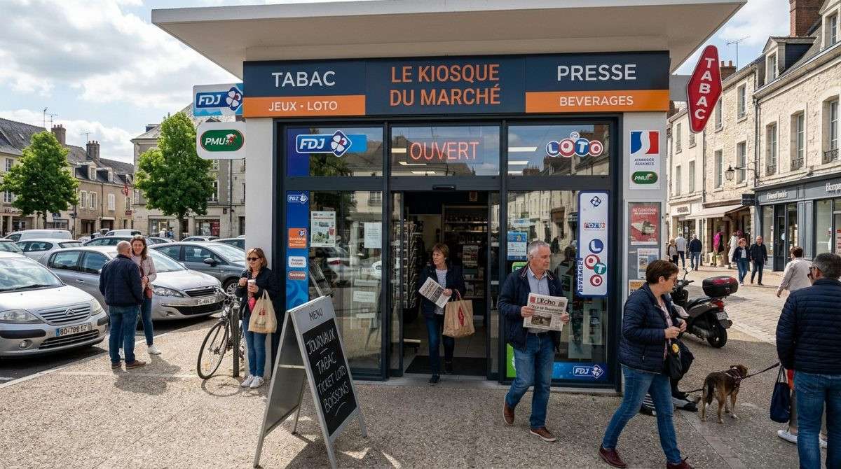 Tabac presse FDJ à vendre à 15 min de Bourges