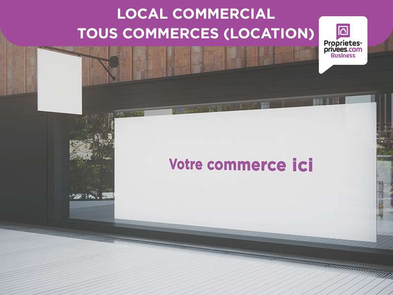 A louer local commercial 57m² empl strat à Sénlis