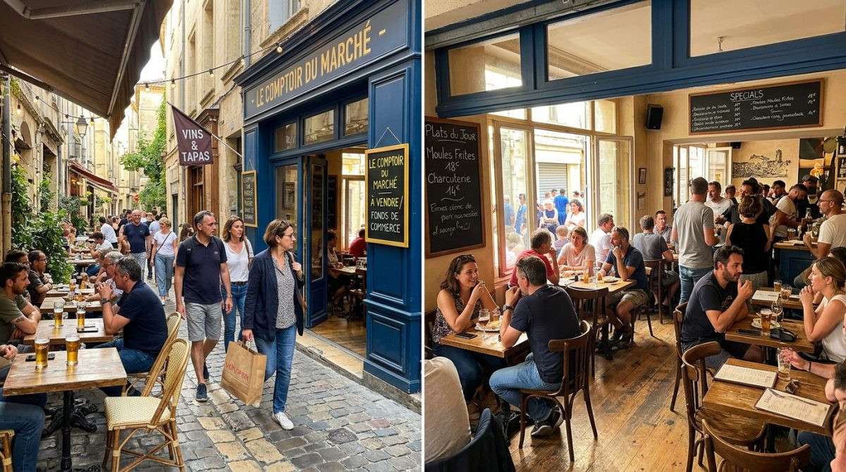 A vendre bar licence 4 Montpellier quartier festif