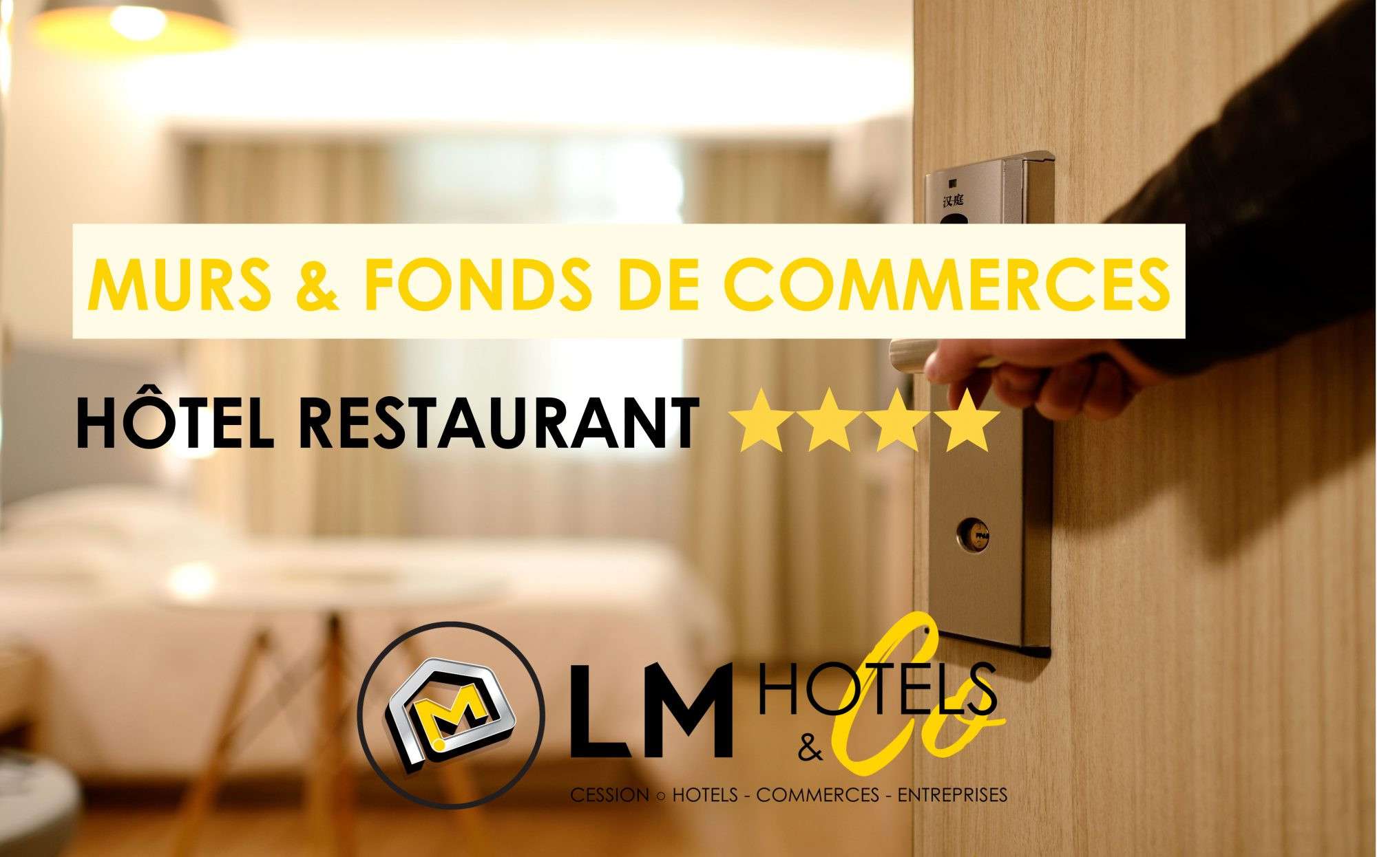 Cède hôtel restaurant de charme entre terre et mer