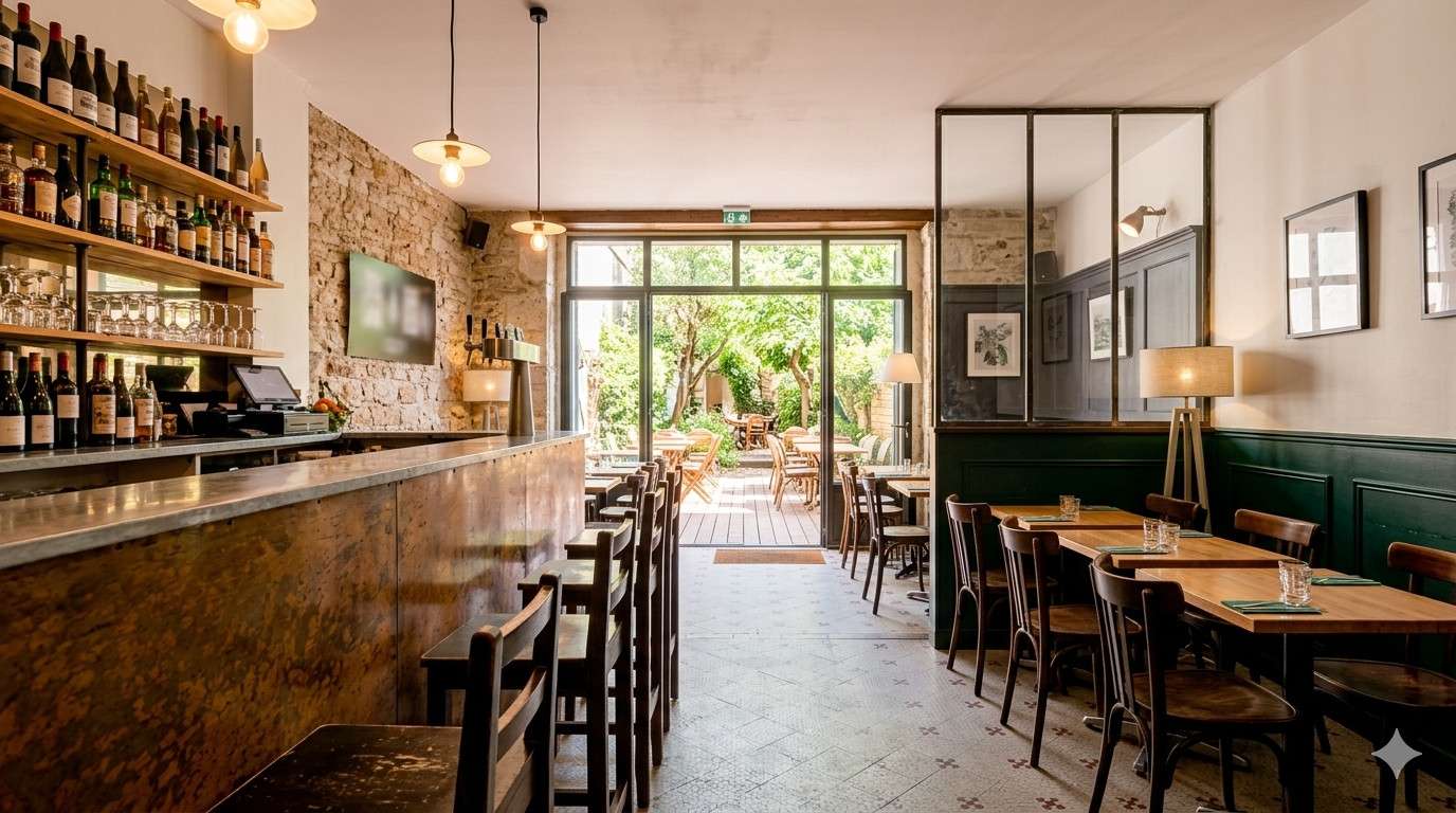 Vente bar bistrot de quartier avec terrasse Nantes