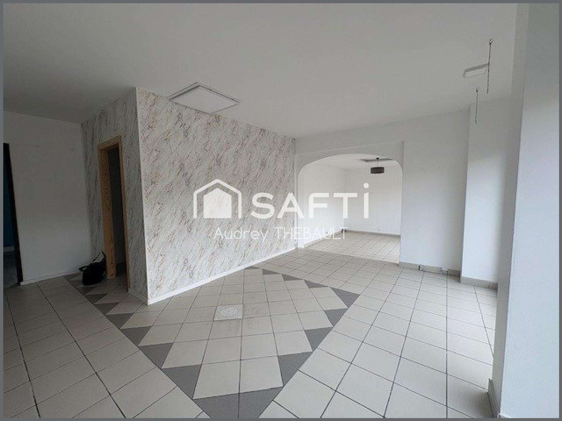 Vente local commercial et appartement T3 à Berck