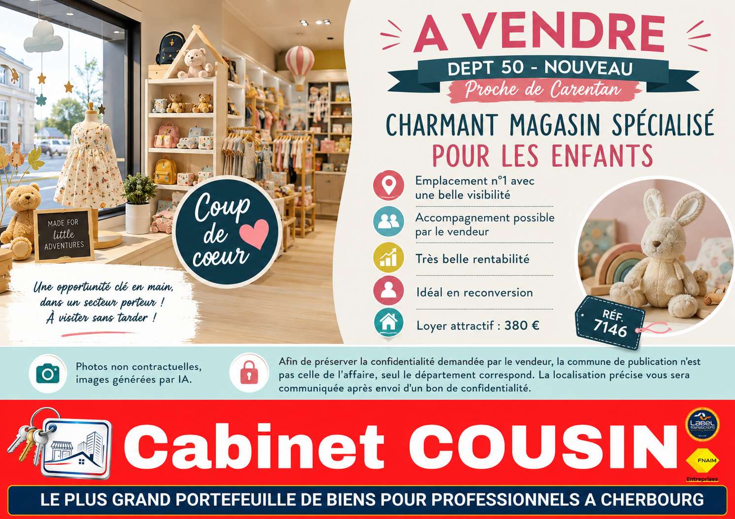 Vente FDC cadeaux jouets proche de Carentan