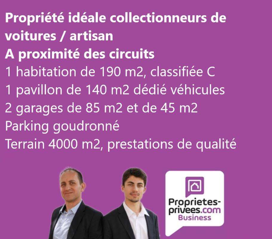 Vente locaux à 30 km du circuit de Magny Cours