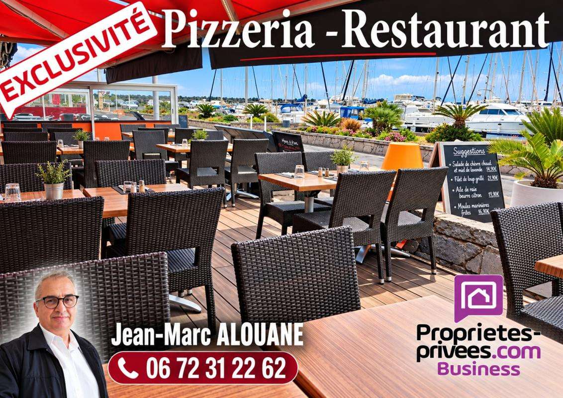 Vente restaurant 80 couverts de 150m² à Agde port