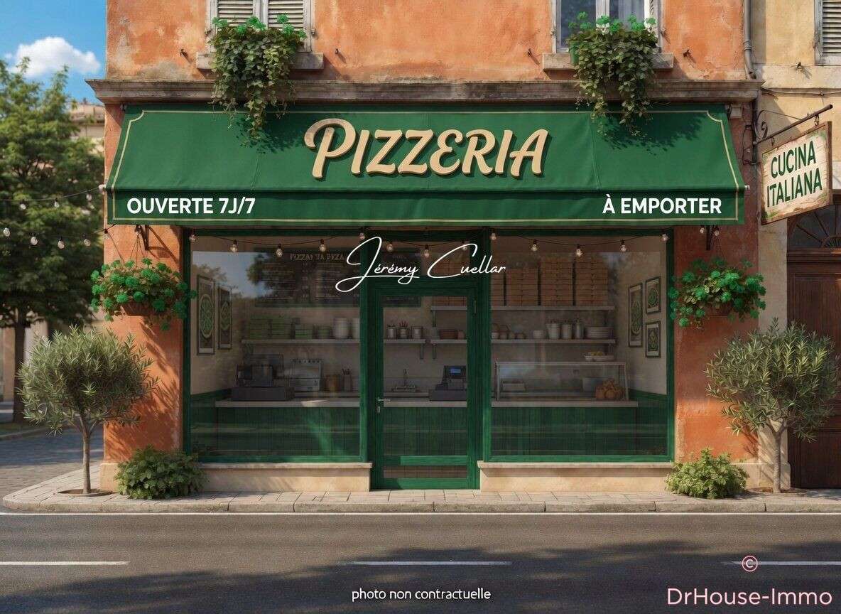 Vente local pizzeria snack à Roquebrune Cap Martin