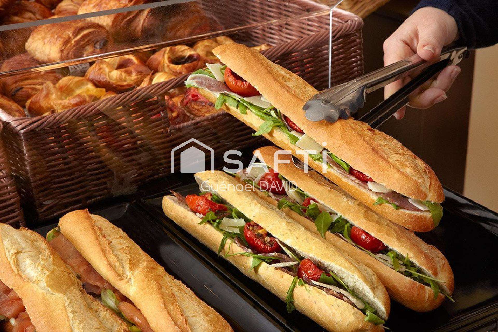 Vente FDC sandwicherie snack dans Nord Finistère