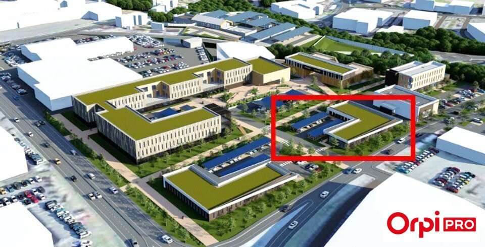 Bureaux 275m² à louer empl premium à Saint-Brieuc